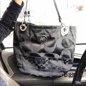 Coach hand bag